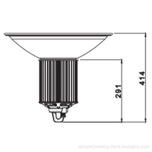 Latest style 100W LED high bay light